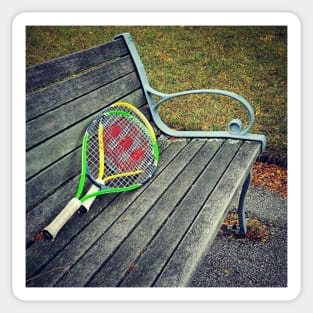 Tennis Anyone? Sticker